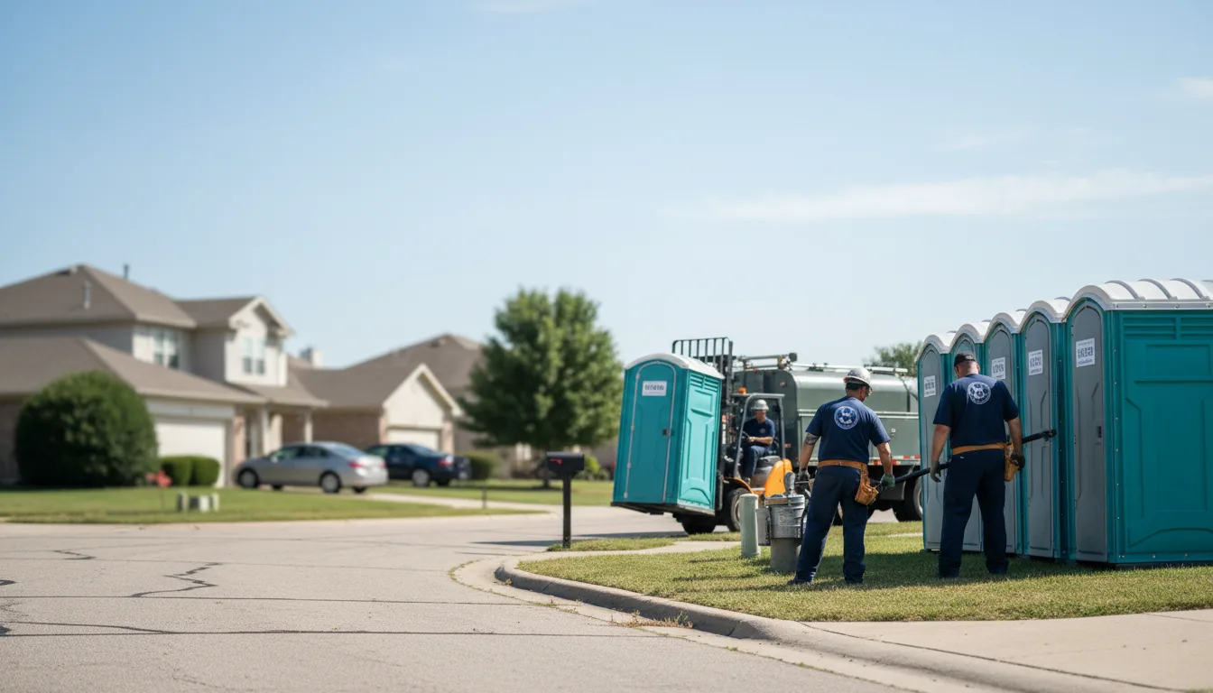 Porta Potty Rental in Goldsmith, TX near me